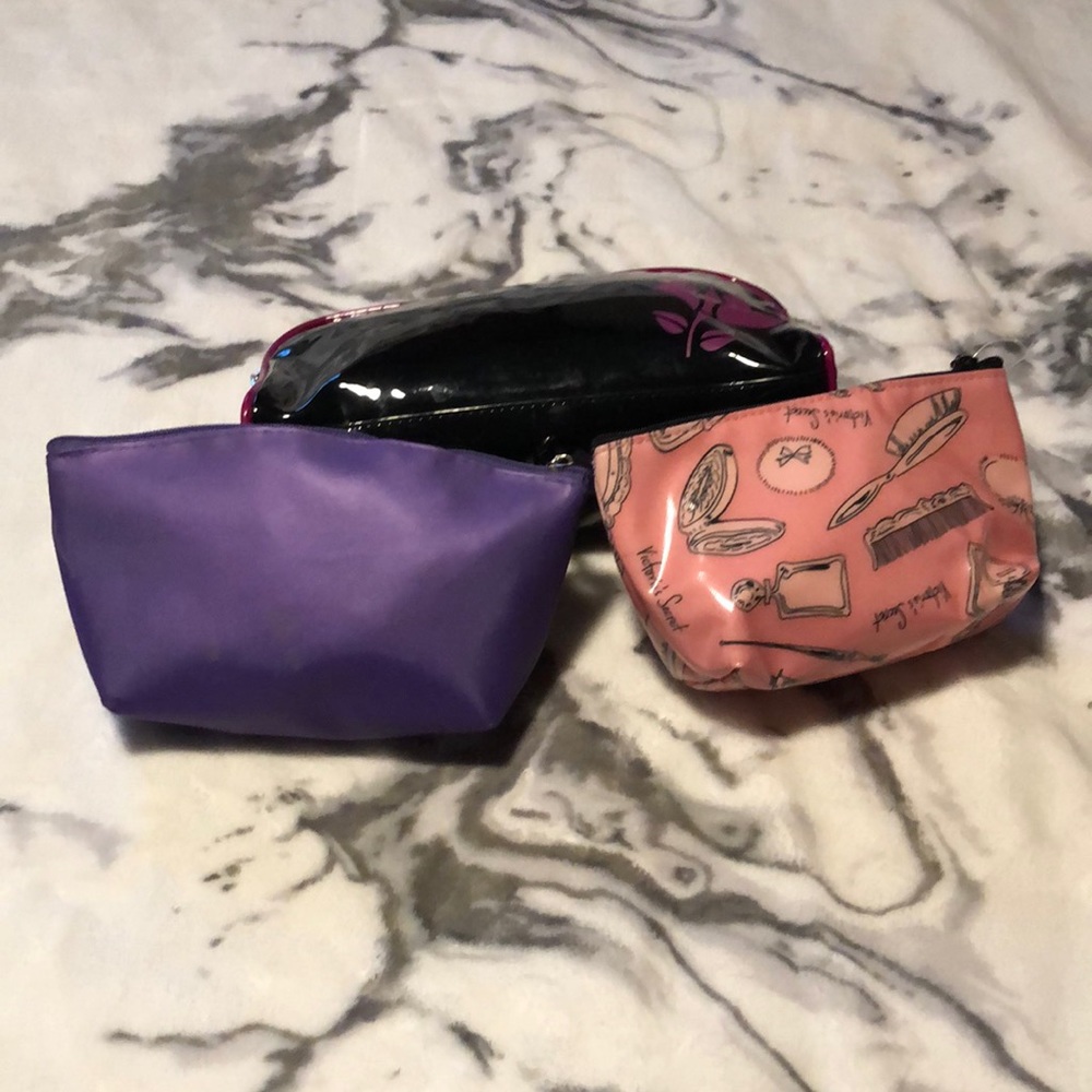 Lancome & Victoria’s Secret makeup bags